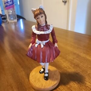 American Girl Holiday Ornament in Red and White